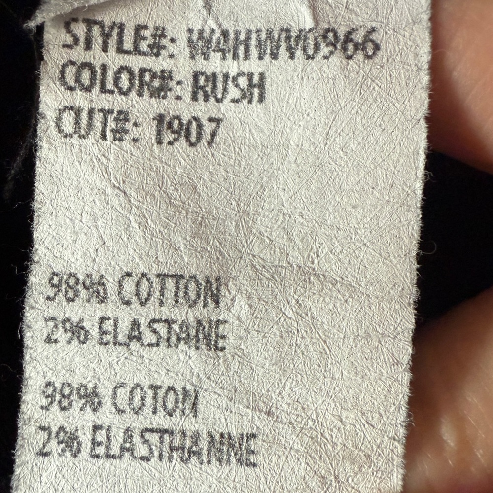 3x1 NYC Denim Austin Crop Fray Straight-Leg Jeans Rush Washed Black Gray Size 30 - Picture 10 of 11